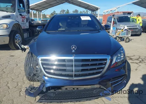 2019 Mercedes-Benz S 560 z USA, uszkodzony, nr VIN WDDUG8DBXKA439376